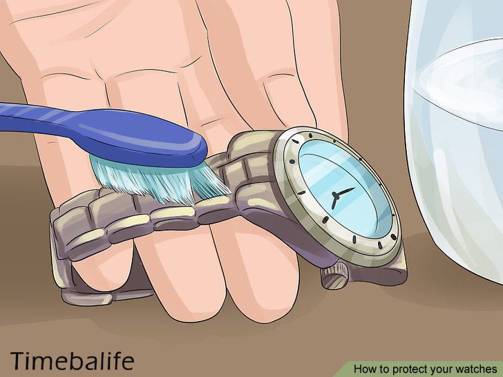 Clean your watch often