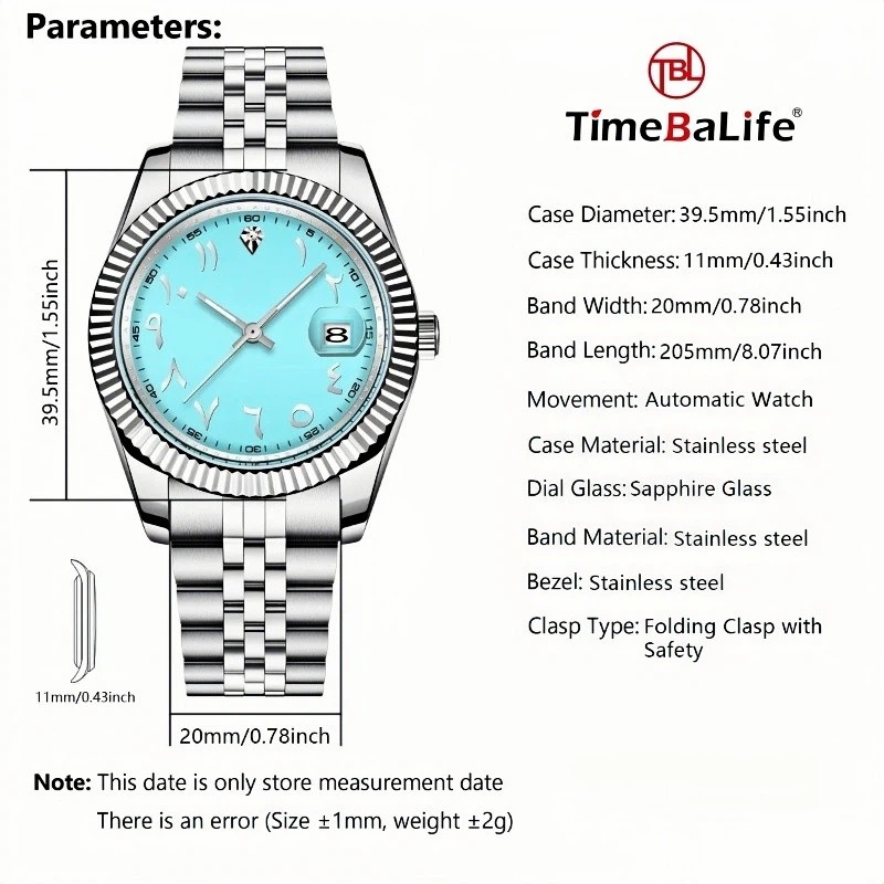 OEM ODM Arabic Numerals Dial Mechanical Watches