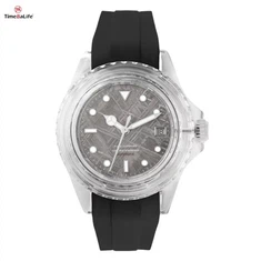OEM Luxury Sapphire Crystal Meteorite Dial Watch for Men