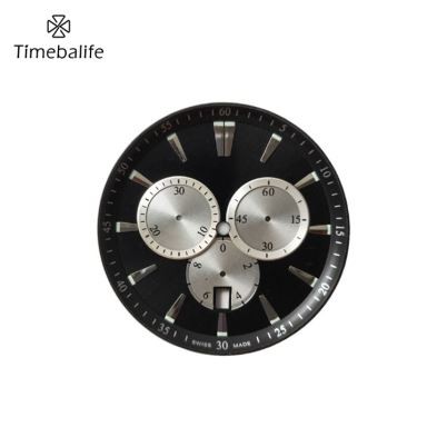 複雑なクロノグラフ腕時計の文字盤