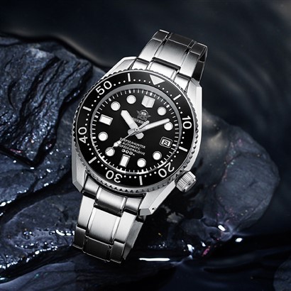 男性用アディーズ自動機械式時計